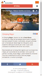 Mobile Screenshot of campingbegur.com